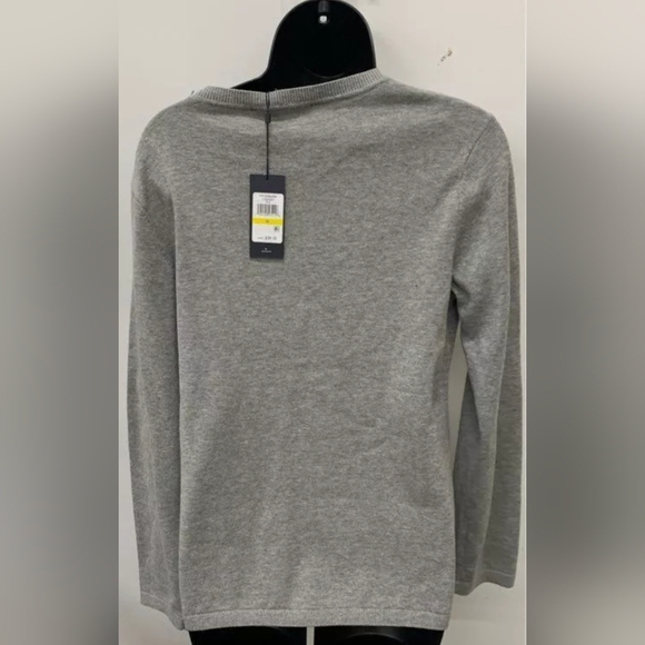 Tommy Hilfiger Women's Gray Ivy Sweater Size M NWT MSRP $59.50 - Picture 3 of 6